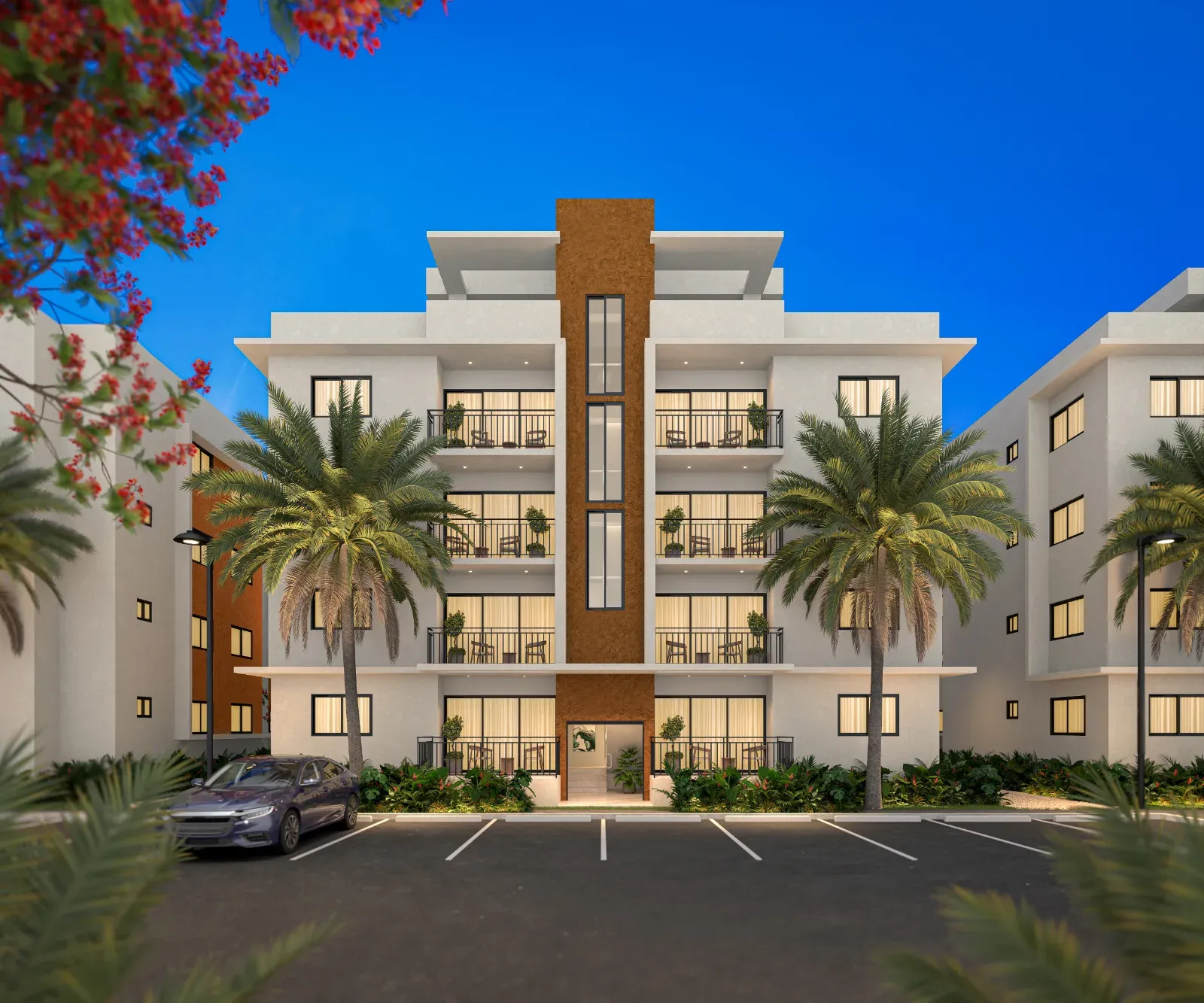 UG-1024 · Appartement 1 ch. à vendre à Verón, Punta Cana, avec piscine et sécurité 24h/24