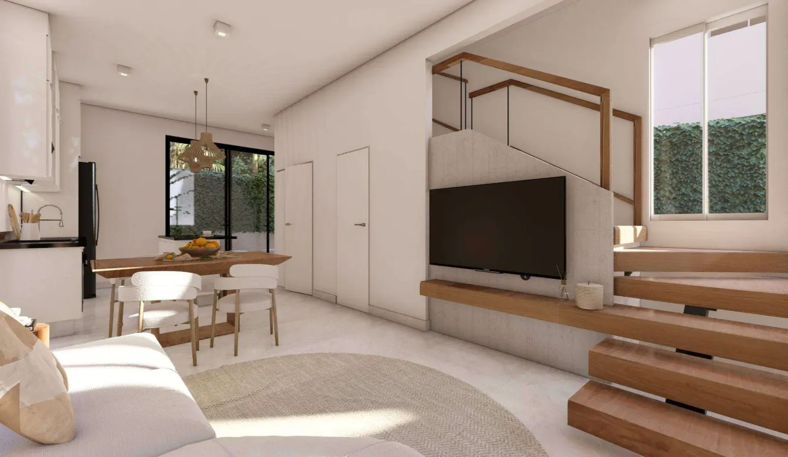 UG-1027 · House for sale on Av. Barceló, Bávaro: 2 bedrooms and private garden