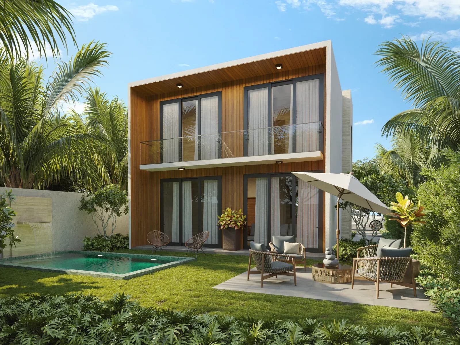 UG-1053 · Villa de 3 chambres à vendre à Boca Chica Centro, Saint-Domingue