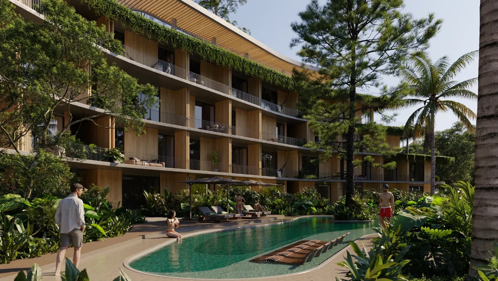 UG-1058 · Appartement 1 chambre à vendre à Vista Cana, Punta Cana, avec terrasse et prestations